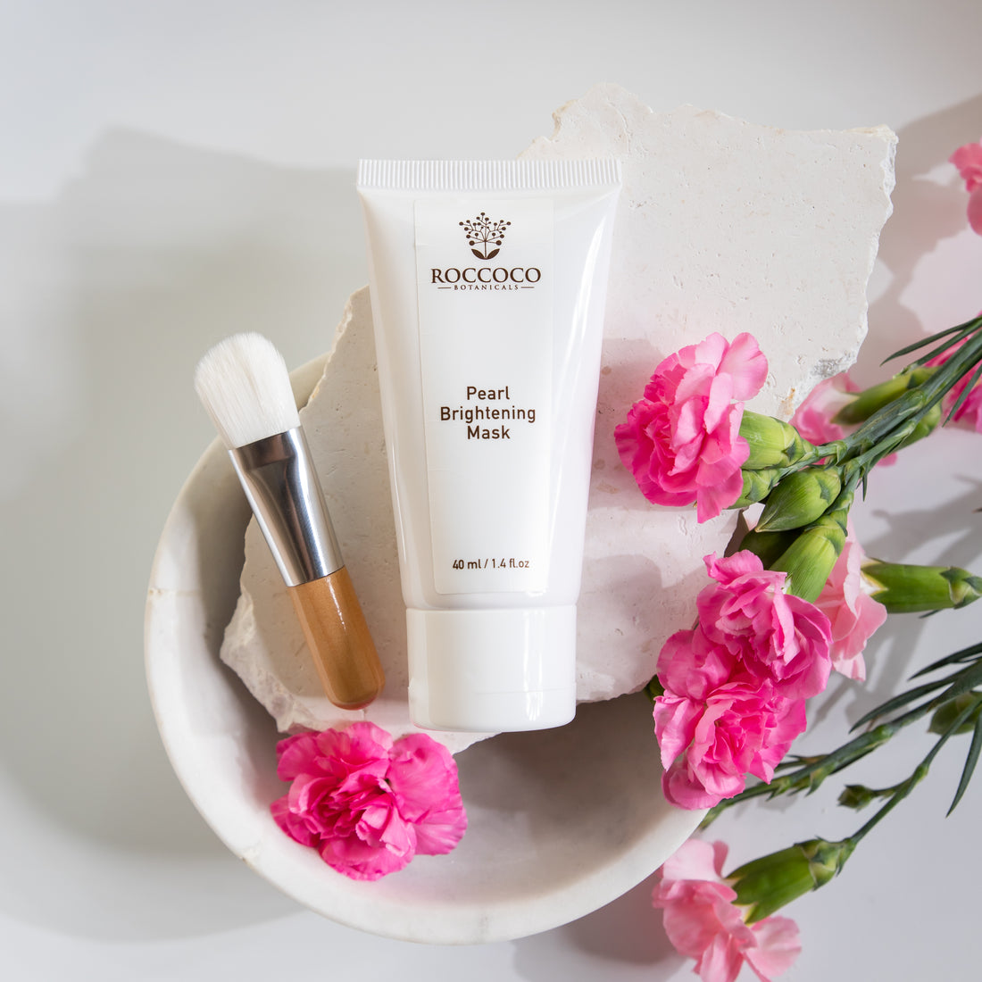 Roccoco Botanicals Pearl Brightening Mask
