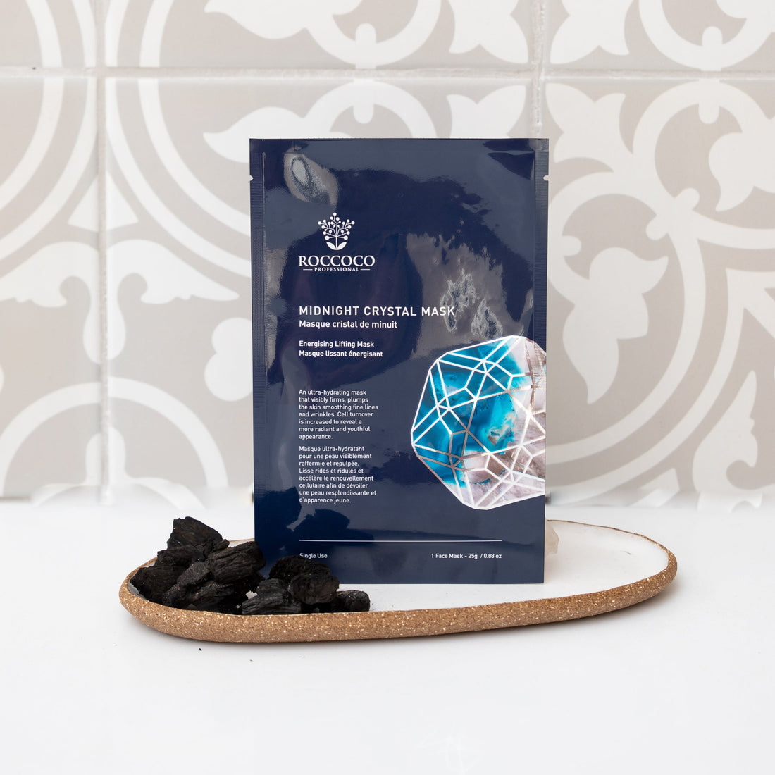 Roccoco Botanicals Midnight Crystal Sheet Mask